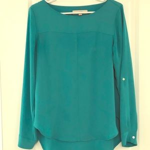 LOFT long sleeved blouse
